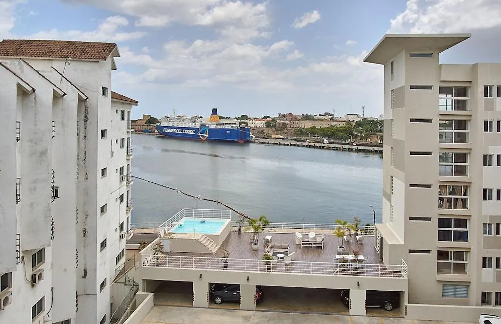 Waterfront Views Of Historic Zona Colonial In Riviera Colonial Apartman Calero Dominikai Köztársaság